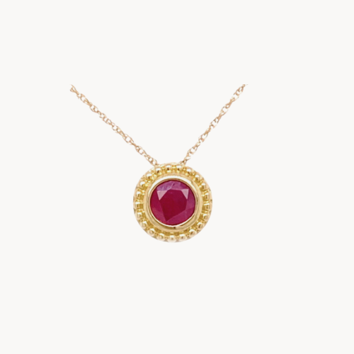 gemstone necklace