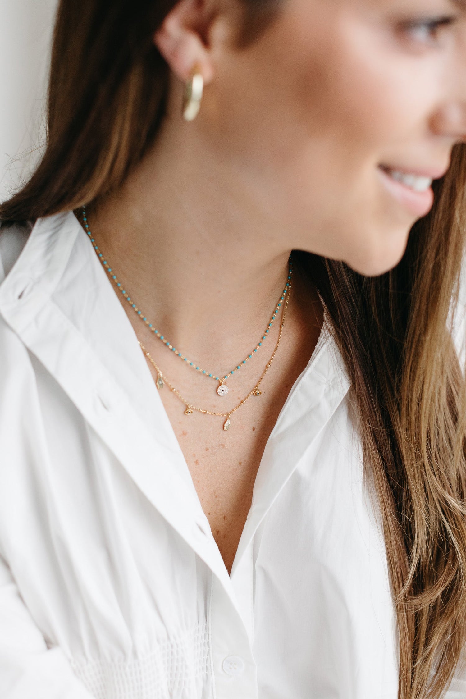 eye of protection necklace