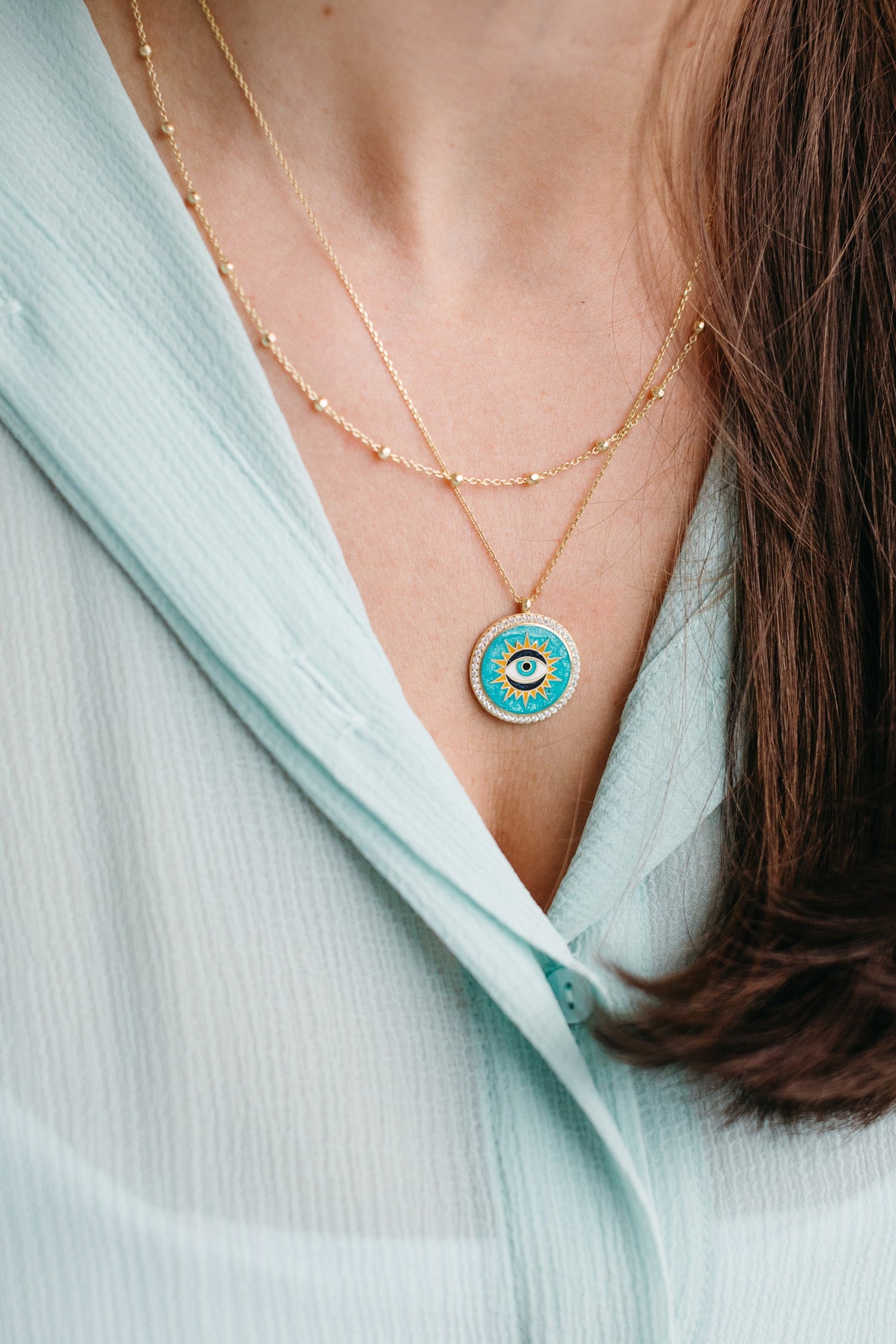 eye of protection necklace
