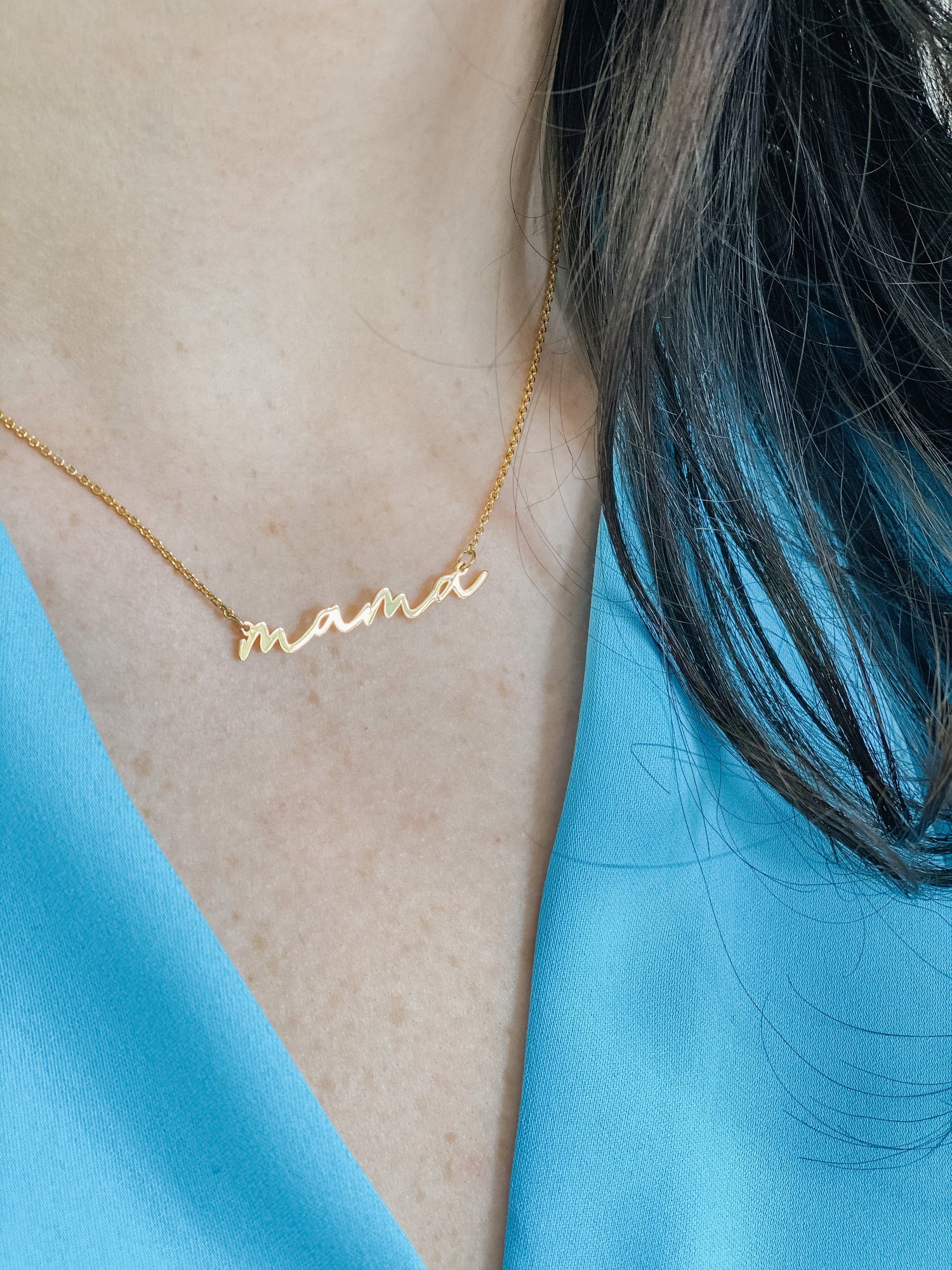 signature mama necklace