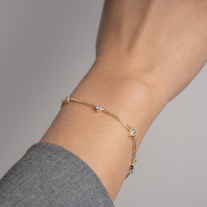 heart bracelet