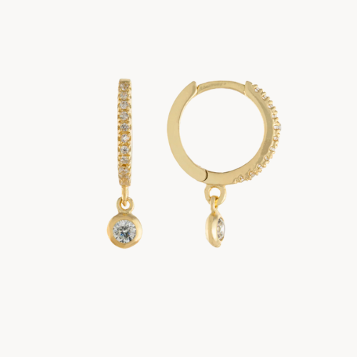layla huggie earrings