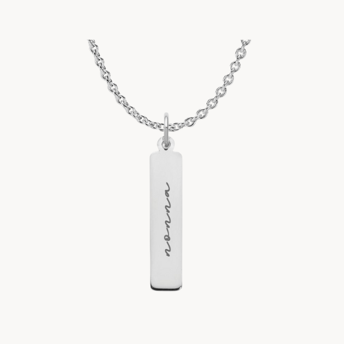 signature nonna bar necklace