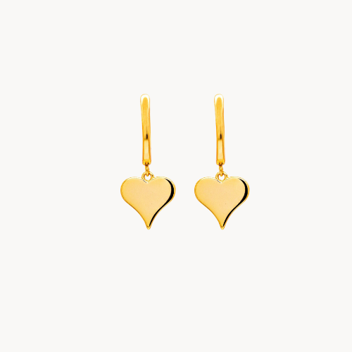 heart earrings