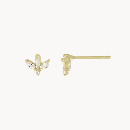 marquee stud earrings