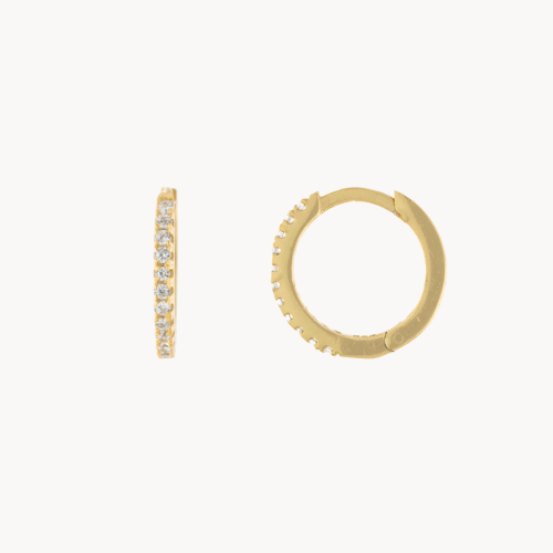 layla huggie earrings