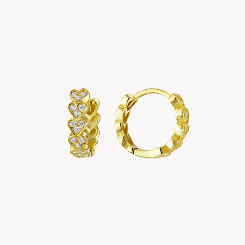 love huggie earrings