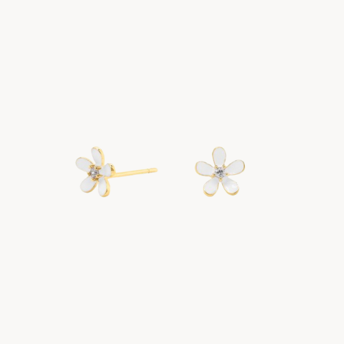 daisy stud earrings