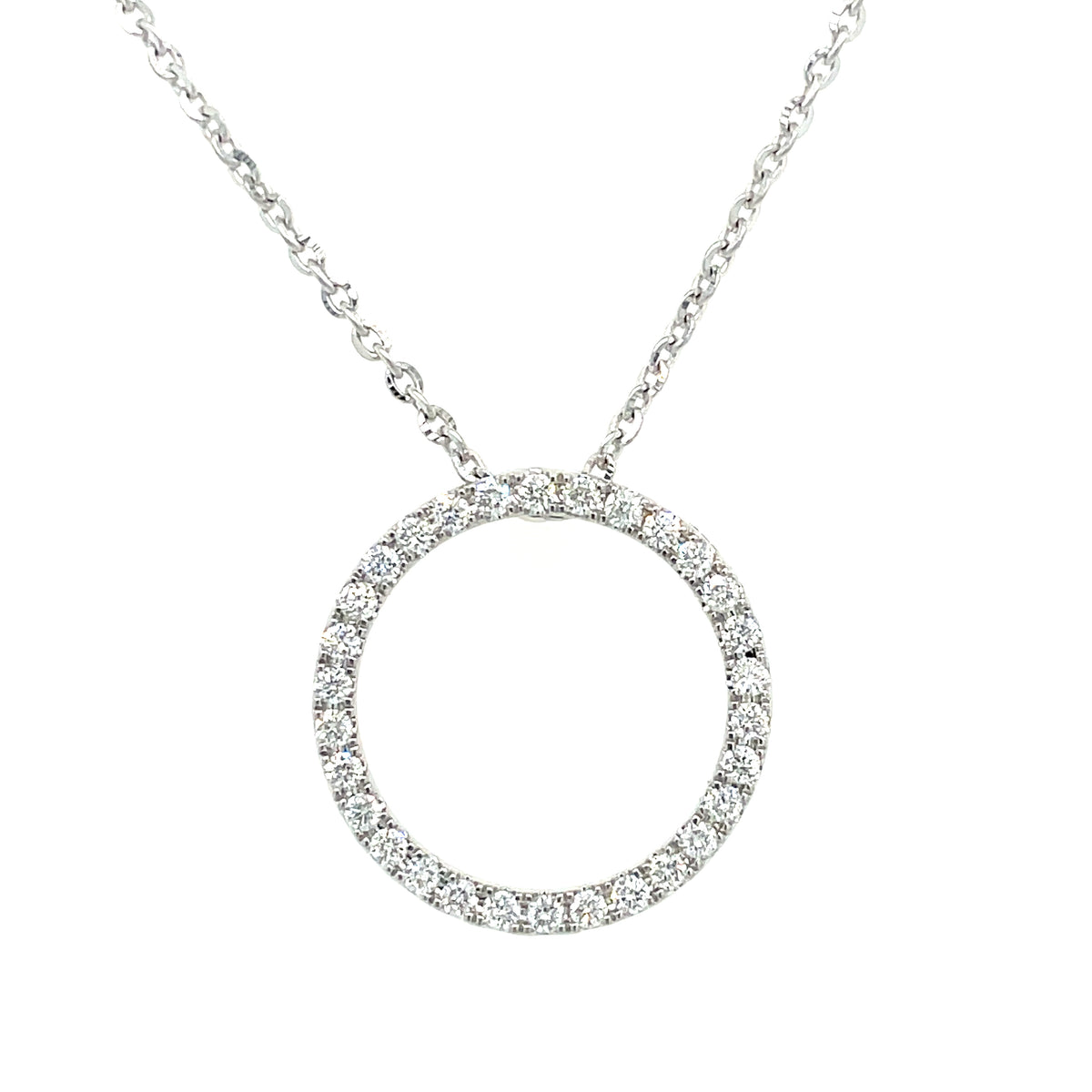 LAB CREATED DIAMOND NECKLACE Brancier Jewellers