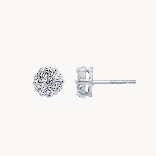 diamond stud earrings