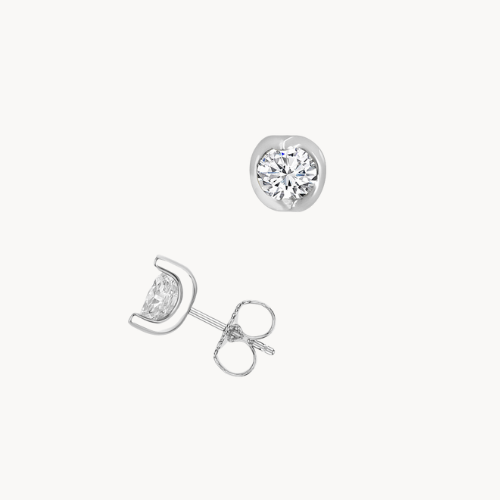 diamond stud earrings