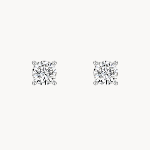 diamond stud earrings
