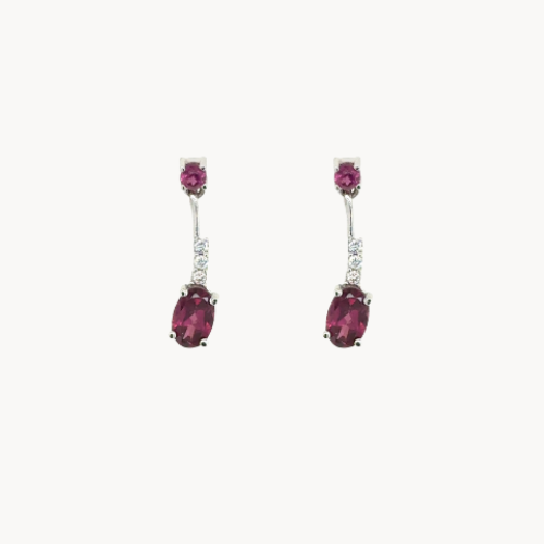 gemstone earrings