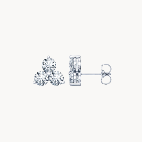 diamond stud earrings
