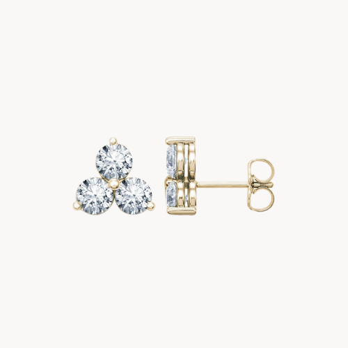 diamond stud earrings