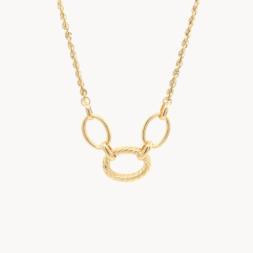 gold necklace