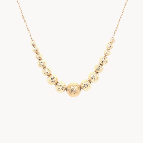 gold necklace