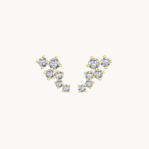 diamond stud earrings