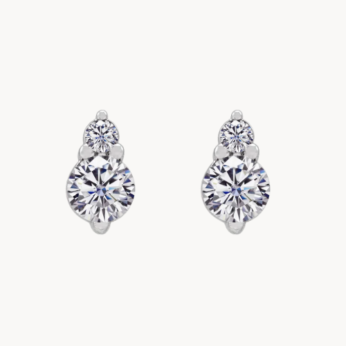 diamond stud earrings