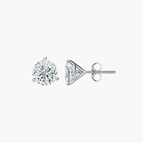 diamond stud earrings