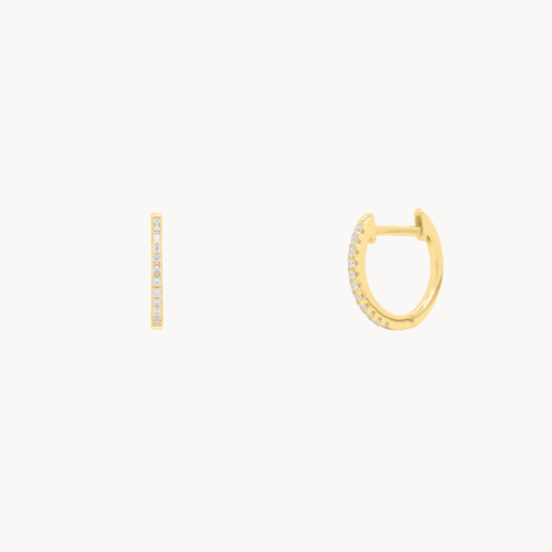 layla huggie earrings