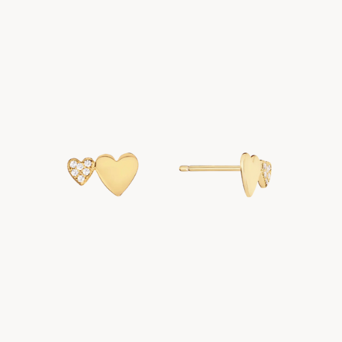 heart earrings