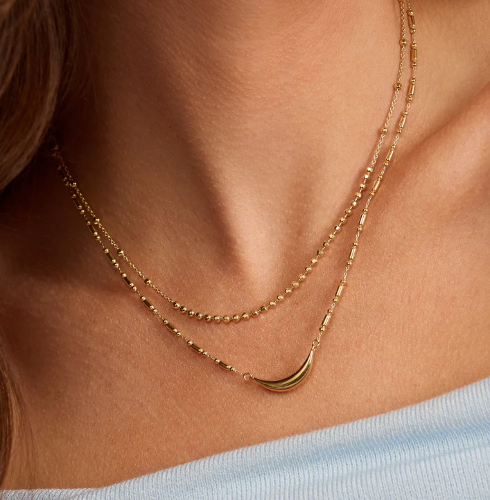 beaded necklace