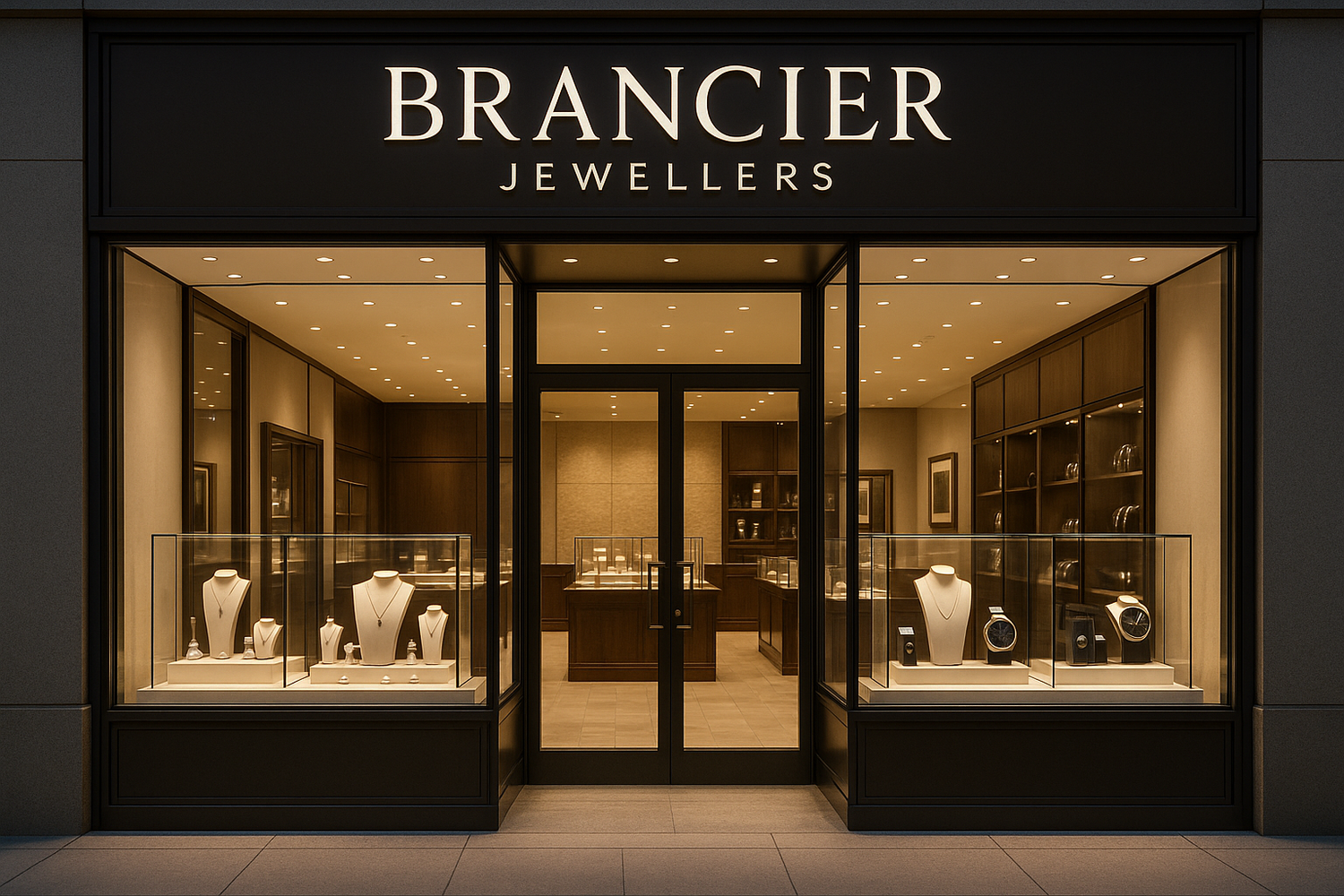 brancier jewellers storefront 