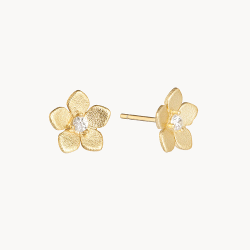 flower stud earrings