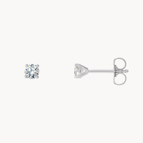 diamond stud earrings